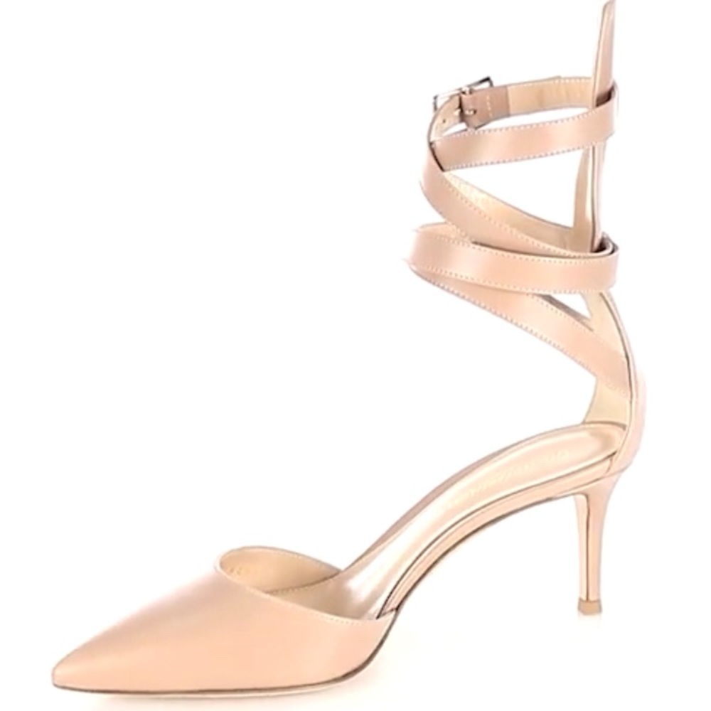 SOLD!!! New Gianvito Rossi Leather Pumps Sz:37